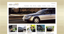 Desktop Screenshot of ab-limo.ch